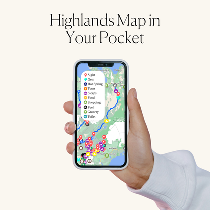 Iceland Highlands Map & Guide
