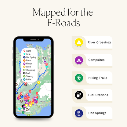 Iceland Highlands Map & Guide