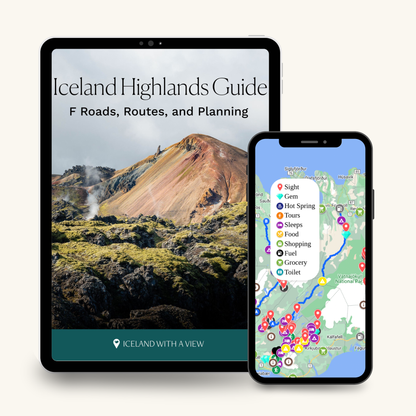 Iceland Highlands Map & Guide